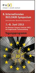 BUILDAIR - 8. Internationales BlowerDoor-Symposium